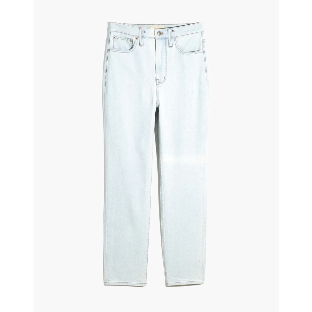 Madewell The Mom Jean in Bloomfield Wash Blue - Size: 28 - Picture 10 of 10